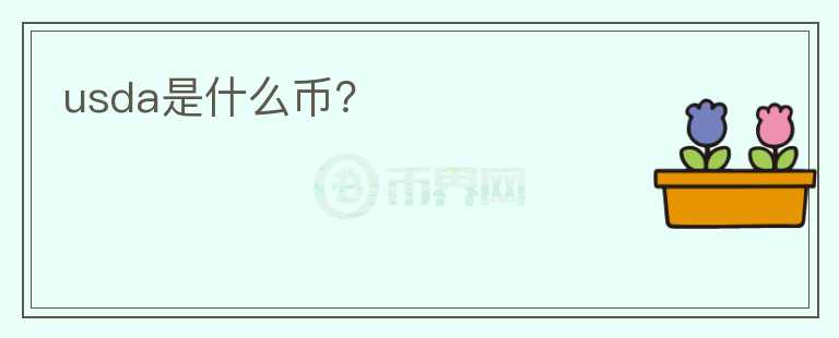 usda是什么幣?