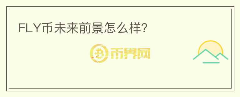 FLY幣未來前景怎么樣？