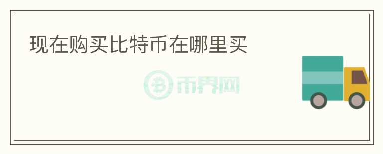 現(xiàn)在購(gòu)買比特幣在哪里買