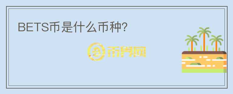 BETS幣是什么幣種？