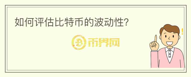 如何評估比特幣的波動性？