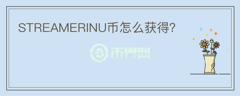 STREAMERINU幣怎么獲得？
