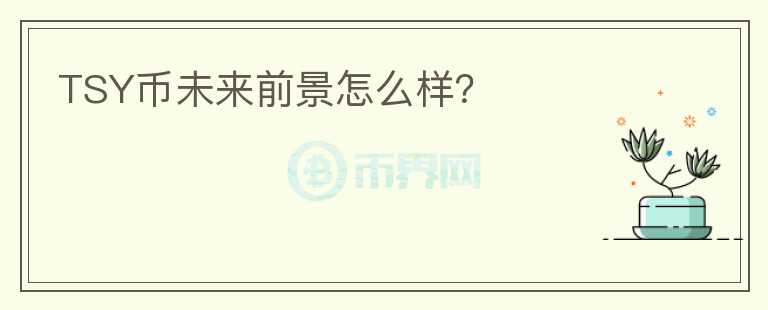 TSY幣未來前景怎么樣？