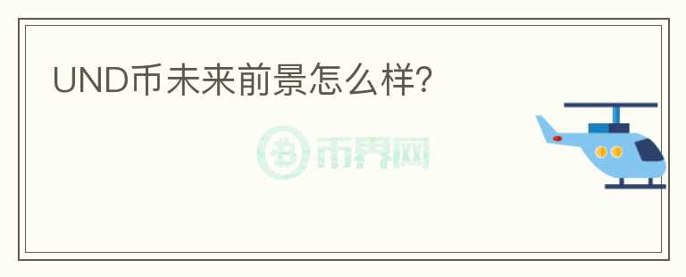 UND幣未來前景怎么樣？