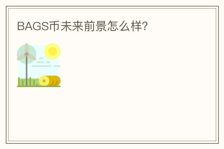 BAGS幣未來前景怎么樣？