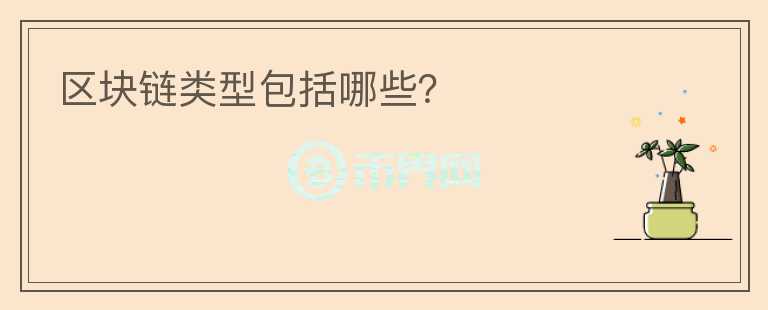 區(qū)塊鏈類型包括哪些？