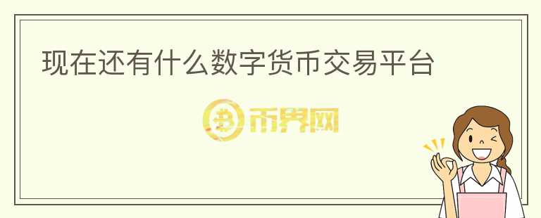 現(xiàn)在還有什么數(shù)字貨幣交易平臺(tái)