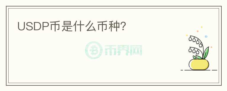 USDP幣是什么幣種？