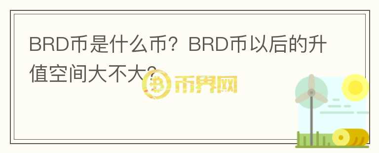 BRD幣是什么幣？BRD幣以后的升值空間大不大？