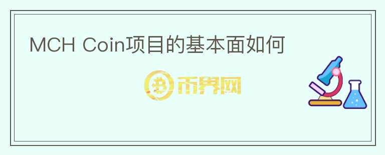 MCH Coin項(xiàng)目的基本面如何