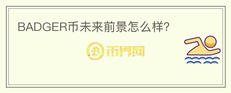 BADGER幣未來前景怎么樣？