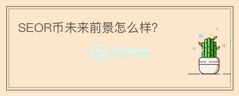 SEOR幣未來前景怎么樣？