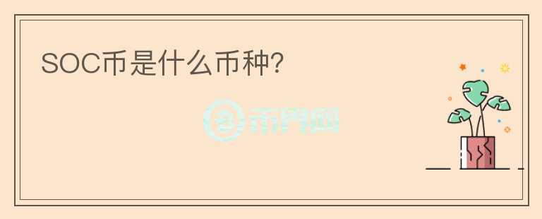 SOC幣是什么幣種？