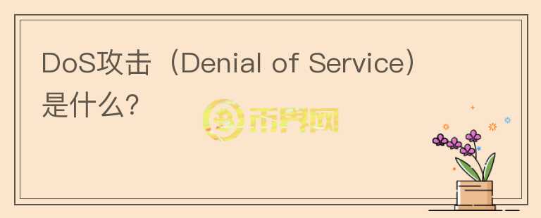DoS攻擊（Denial of Service）是什么？