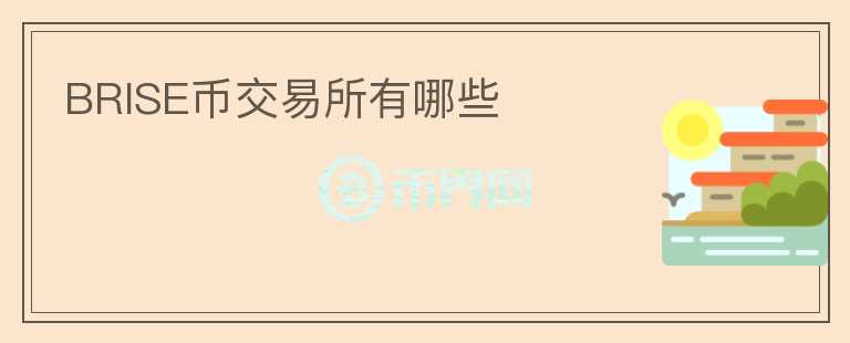 BRISE幣交易所有哪些