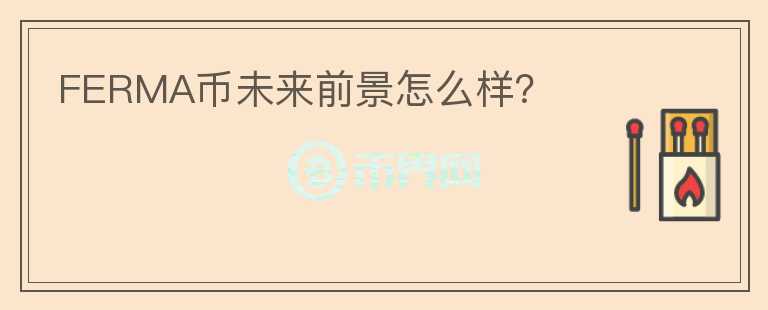 FERMA幣未來前景怎么樣？