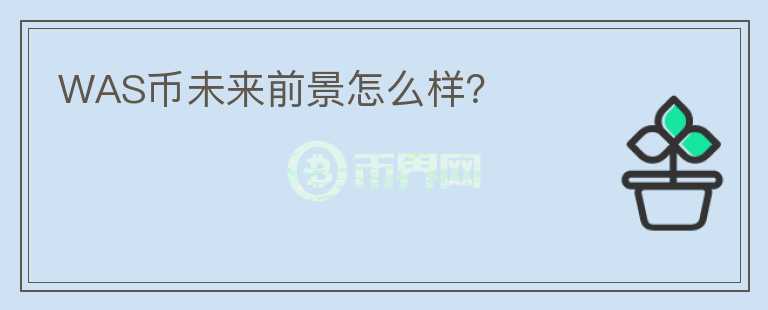 WAS幣未來前景怎么樣？