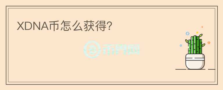 XDNA幣怎么獲得？