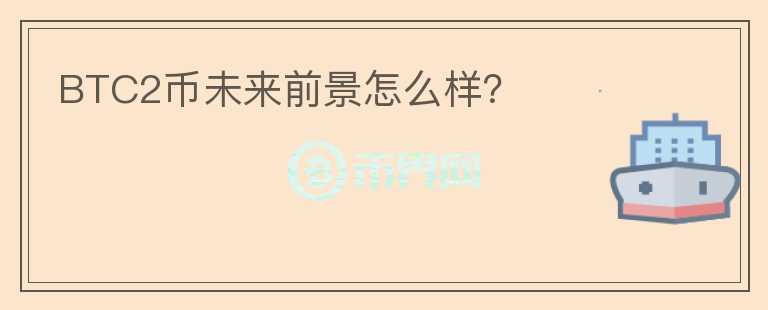 BTC2幣未來前景怎么樣？