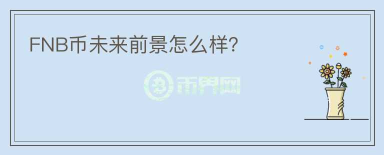 FNB幣未來前景怎么樣？