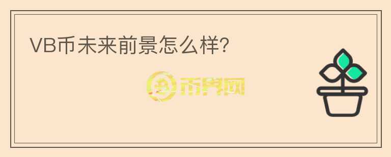 VB幣未來前景怎么樣？