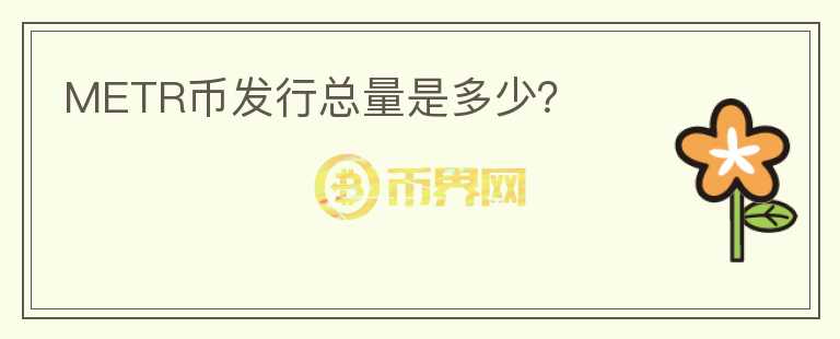 METR幣發(fā)行總量是多少？
