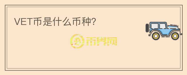 VET幣是什么幣種？