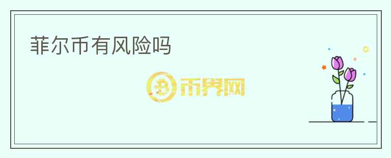 菲爾幣有風險嗎