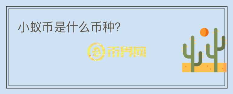 小蟻幣是什么幣種？