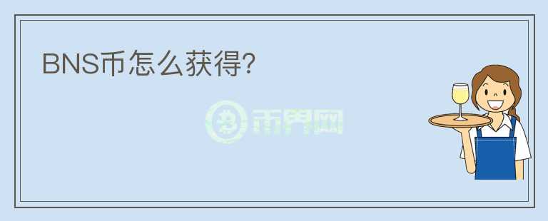 BNS幣怎么獲得？
