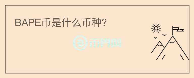 BAPE幣是什么幣種？