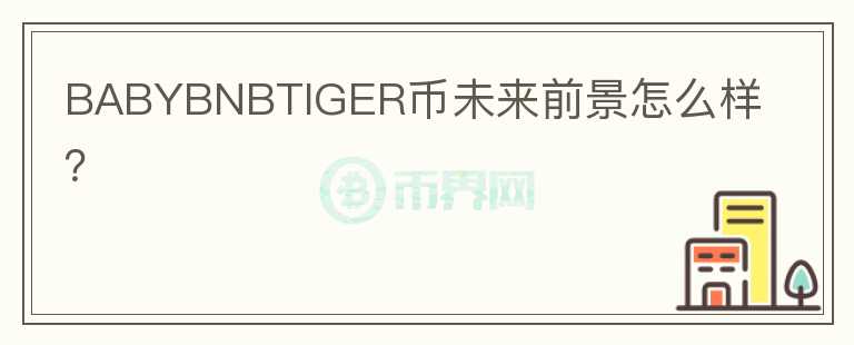 BABYBNBTIGER幣未來前景怎么樣？