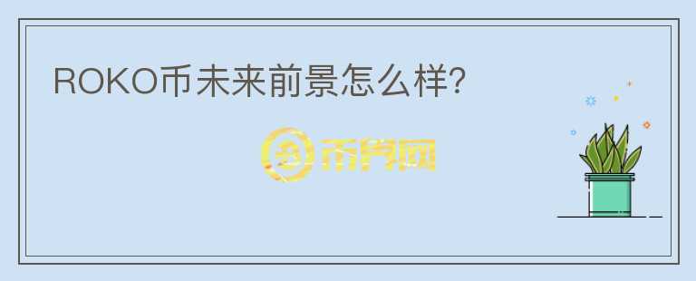 ROKO幣未來前景怎么樣？