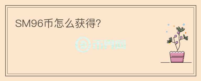 SM96幣怎么獲得？
