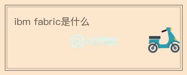 ibm fabric是什么