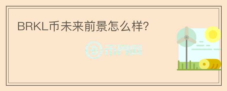 BRKL幣未來(lái)前景怎么樣？