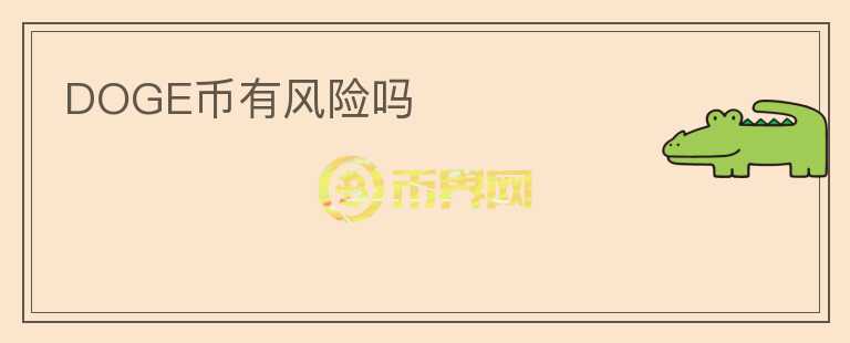 DOGE幣有風(fēng)險嗎