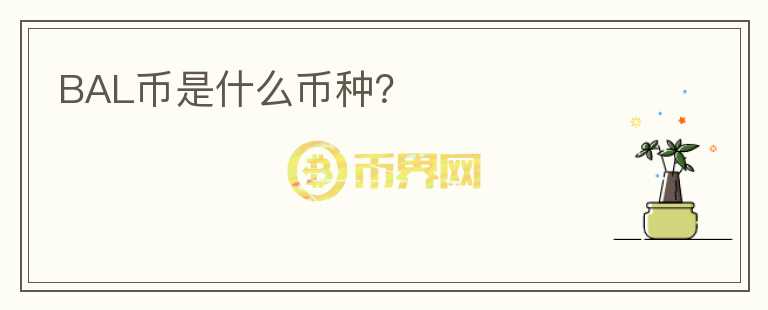 BAL幣是什么幣種？