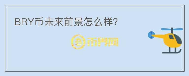 BRY幣未來前景怎么樣？