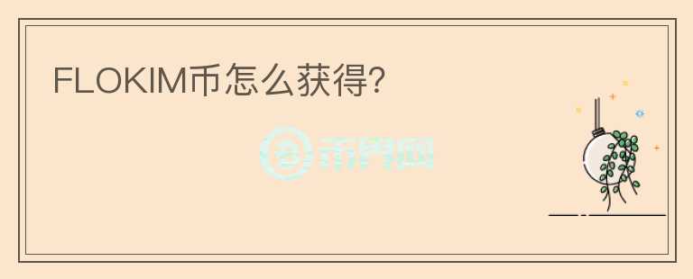 FLOKIM幣怎么獲得？