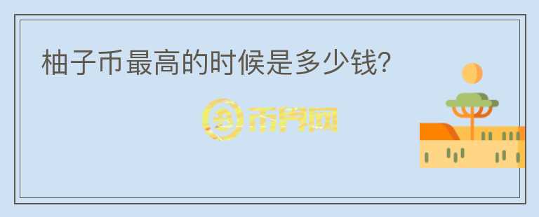 柚子幣最高的時候是多少錢？