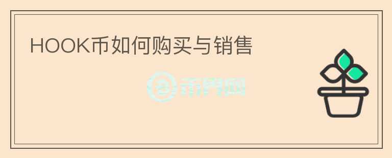 HOOK幣如何購買與銷售