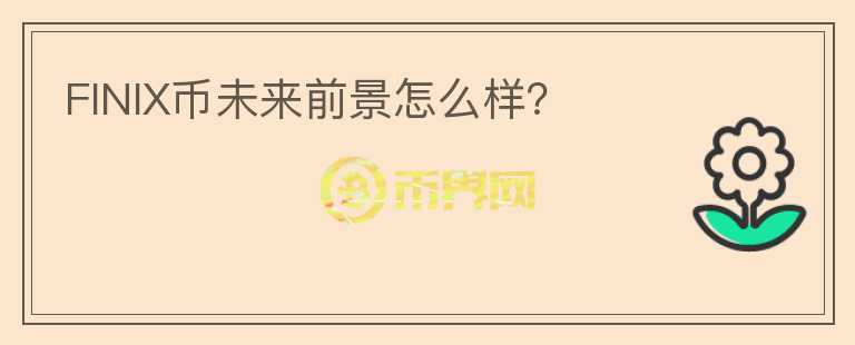 FINIX幣未來前景怎么樣？