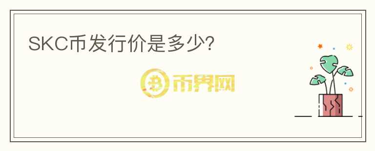 SKC幣發(fā)行價是多少?
