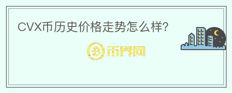 CVX幣歷史價(jià)格走勢(shì)怎么樣？
