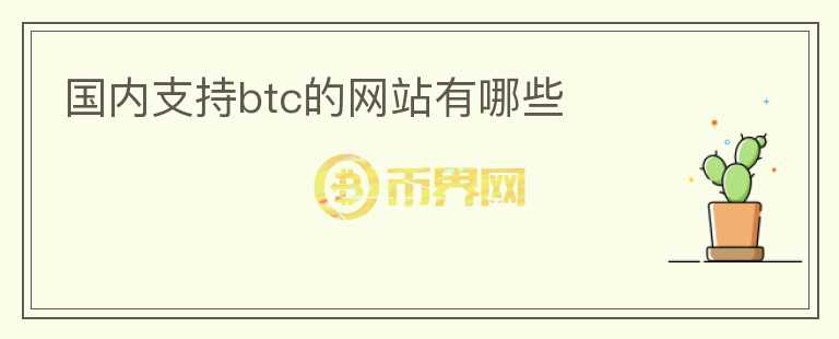 國內(nèi)支持btc的網(wǎng)站有哪些