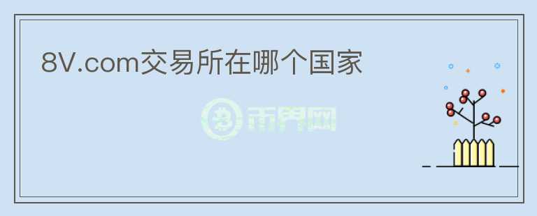 8V.com交易所在哪個國家