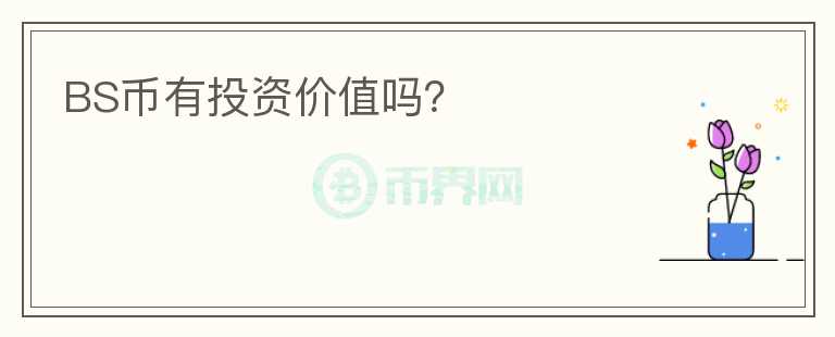 BS幣有投資價(jià)值嗎？