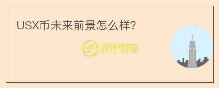 USX幣未來前景怎么樣？