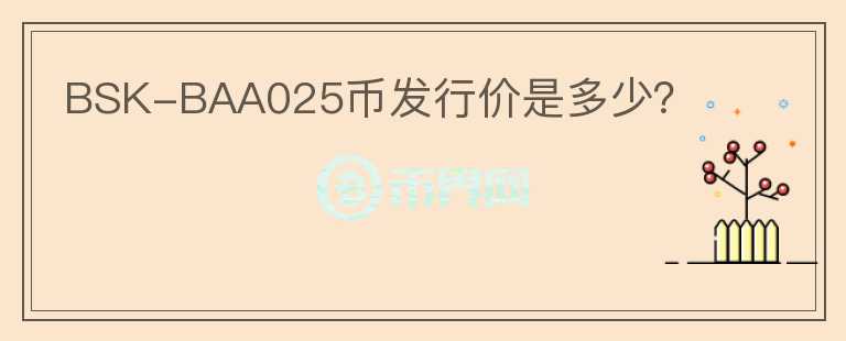 BSK-BAA025幣發(fā)行價(jià)是多少？
